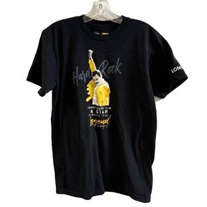 Hard Rock Cafe Limited Edition Freddy Mercury London T-Shirt.  Size Medium